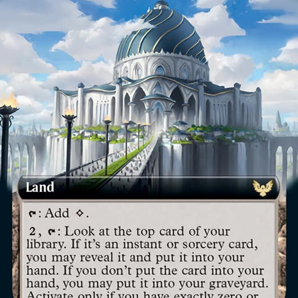The Biblioplex (Extended Art) [Strixhaven: School of Mages]