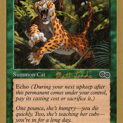 Pouncing Jaguar (Matt Linde) [World Championship Decks 1999]