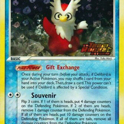 Delibird (21/109) (Stamped) [EX: Team Rocket Returns]