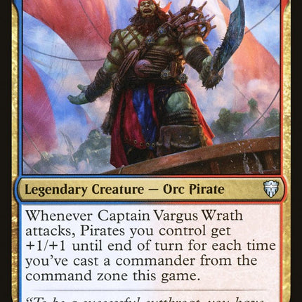 Captain Vargus Wrath [Commander Legends]
