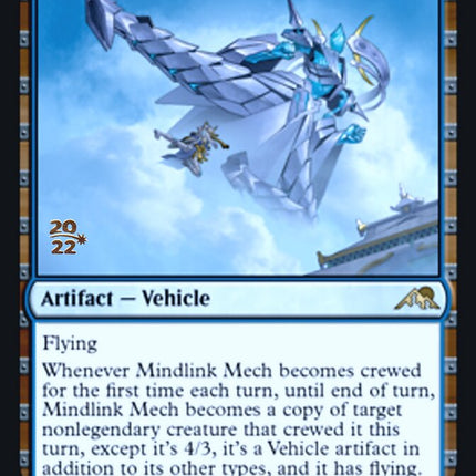 Mindlink Mech [Kamigawa: Neon Dynasty Prerelease Promos]