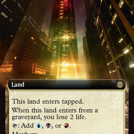 Oscorp Industries (Extended Art) [Marvel's Spider-Man]