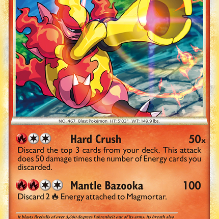 Magmortar (2/95) [HeartGold & SoulSilver: Unleashed]