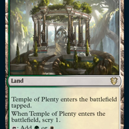 Temple of Plenty [Innistrad: Midnight Hunt Commander]