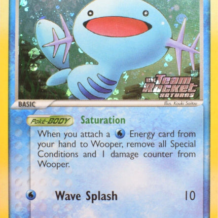 Wooper (81/109) (Stamped) [EX: Team Rocket Returns]