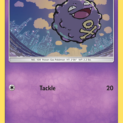 Koffing (28/68) [Sun & Moon: Hidden Fates]