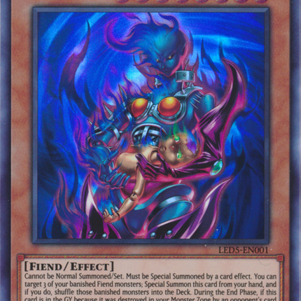 Curse Necrofear [LED5-EN001] Ultra Rare