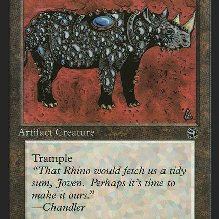 Ebony Rhino [Homelands]