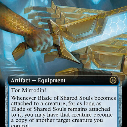 Blade of Shared Souls (Extended Art) [Phyrexia: All Will Be One]