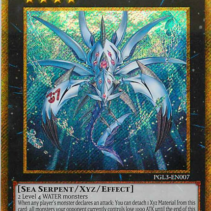 Number 37: Hope Woven Dragon Spider Shark [PGL3-EN007] Gold Secret Rare