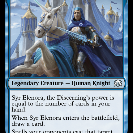 Syr Elenora, the Discerning [March of the Machine Commander]
