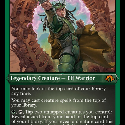Eladamri, Korvecdal (Foil Etched) [Modern Horizons 3]