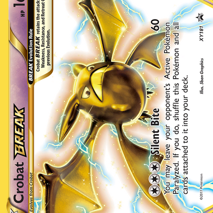 Crobat BREAK (XY181) [XY: Black Star Promos]