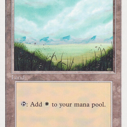 Plains (No Trees, Signature on Bottom Right) [Rivals Quick Start Set]
