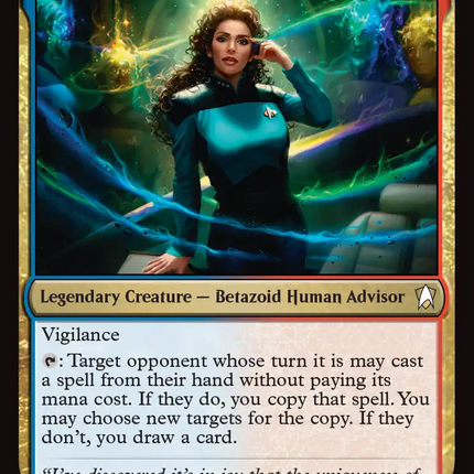 Cmdr. Troi, Outgoing Empath [Star Trek Commander]