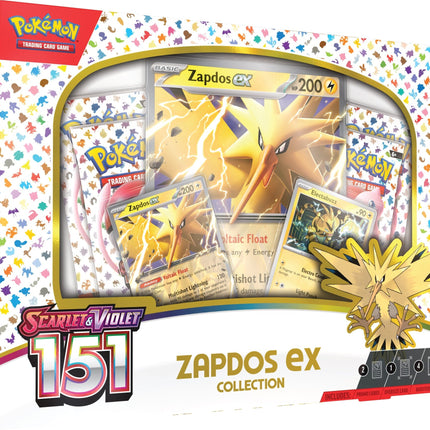 Scarlet & Violet: 151 - Zapdos ex Box