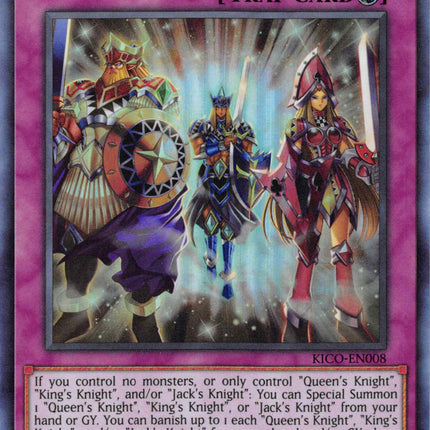 Court of Cards (Super Rare) [KICO-EN008] Super Rare