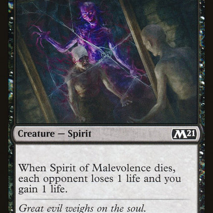 Spirit of Malevolence [Core Set 2021]