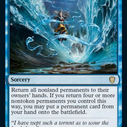 Flood of Tears [Innistrad: Crimson Vow Commander]