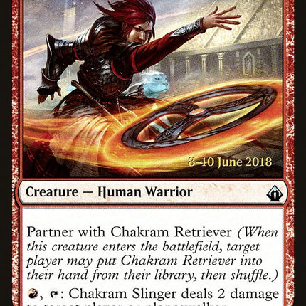 Chakram Slinger [Battlebond Prerelease Promos]
