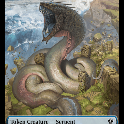 Tentacle // Koma's Coil Double-Sided Token [Murders at Karlov Manor Commander Tokens]