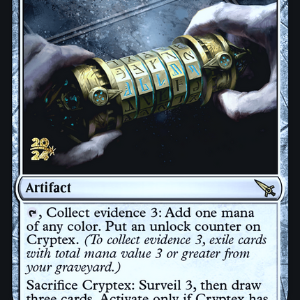 Cryptex [Murders at Karlov Manor Prerelease Promos]