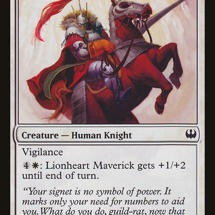 Lionheart Maverick [Duel Decks: Knights vs. Dragons]