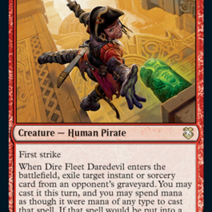 Dire Fleet Daredevil [Dungeons & Dragons: Adventures in the Forgotten Realms Commander]