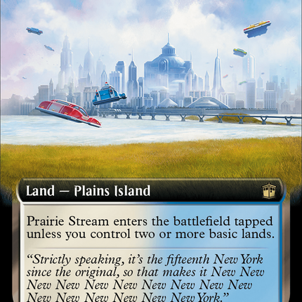 Prairie Stream (Extended Art) (Surge Foil) [Doctor Who]