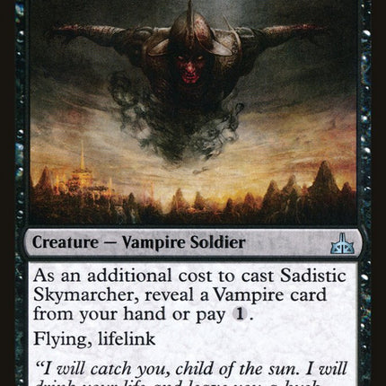 Sadistic Skymarcher [Rivals of Ixalan]