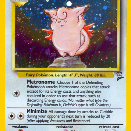Clefable (5/130) [Base Set 2]