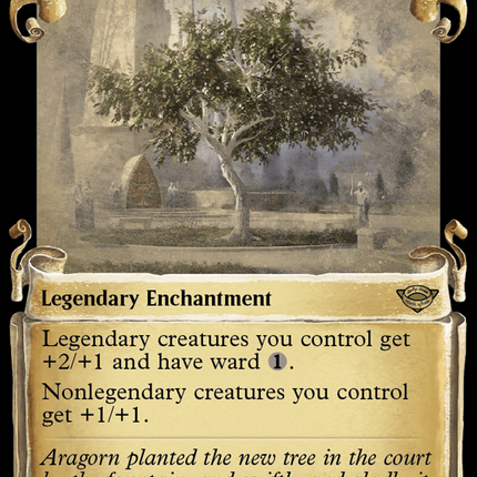 Flowering of the White Tree [The Lord of the Rings: Tales of Middle-Earth Showcase Scrolls]