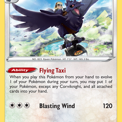 Corviknight (156/189) [Sword & Shield: Darkness Ablaze]