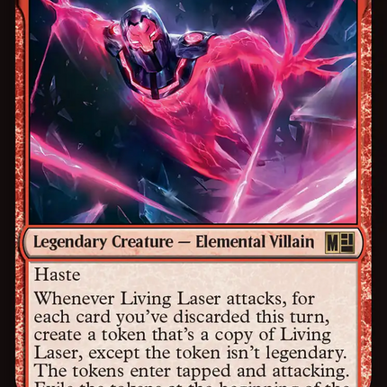 Living Laser (Surge Foil) [Marvel Super Heroes Commander]