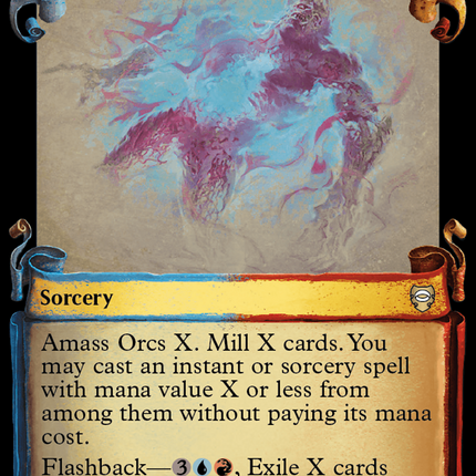 Summons of Saruman [The Lord of the Rings: Tales of Middle-Earth Commander Showcase Scrolls]