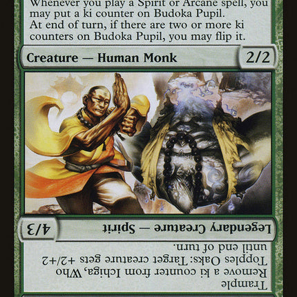 Budoka Pupil // Ichiga, Who Topples Oaks [Betrayers of Kamigawa]