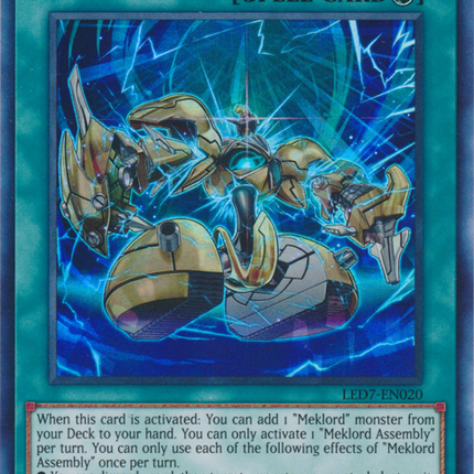 Meklord Assembly [LED7-EN020] Super Rare