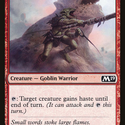 Goblin Motivator [Core Set 2019]