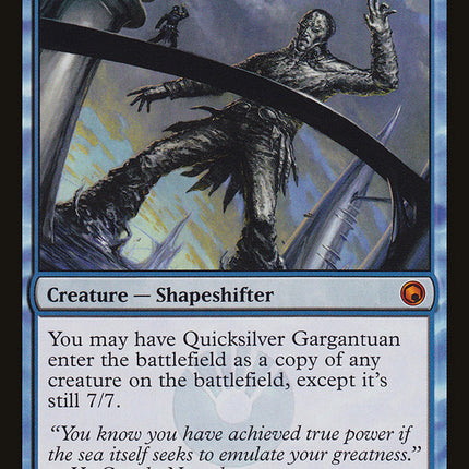 Quicksilver Gargantuan [Scars of Mirrodin]
