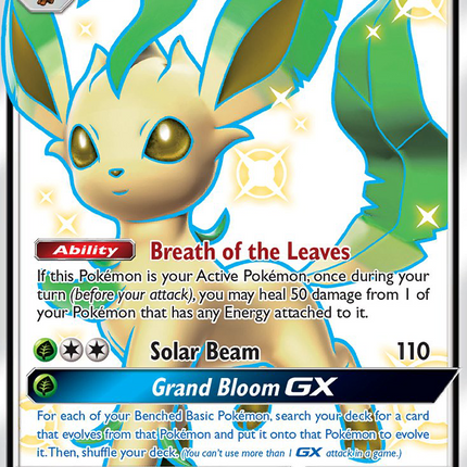 Leafeon GX (SV46/SV94) [Sun & Moon: Hidden Fates - Shiny Vault]