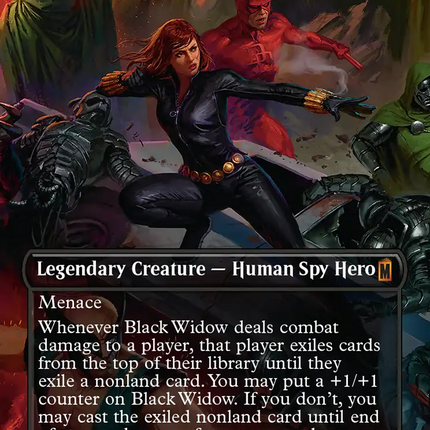 Black Widow, Super Spy (Borderless) (0347) [Marvel Super Heroes]