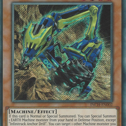 Infinitrack Anchor Drill [INCH-EN002] Secret Rare