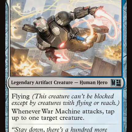 War Machine, Avenging Arsenal (Surge Foil) [Marvel Super Heroes Commander]