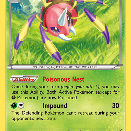 Ariados (6/98) [XY: Ancient Origins]