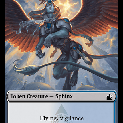 Sphinx Token [Ravnica Remastered Tokens]