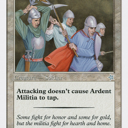 Ardent Militia [Starter 1999]