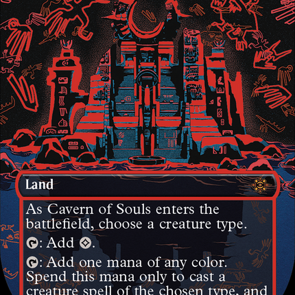 Cavern of Souls (0410e) (Borderless) [The Lost Caverns of Ixalan]