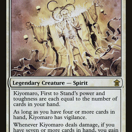 Kiyomaro, First to Stand [Saviors of Kamigawa]