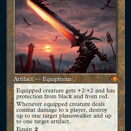 Sword of Sinew and Steel (Retro Foil Etched) [Modern Horizons]