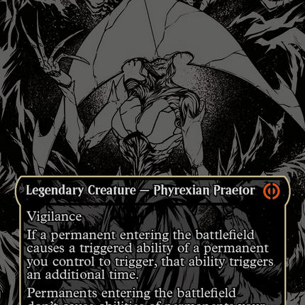 Elesh Norn, Mother of Machines (Oil Slick Raised Foil) [Phyrexia: All Will Be One]